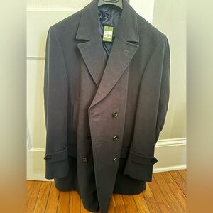 Sid Mashburn 56R ITALIAN (46R USA) Navy Peacoat. Incredibly nice, never worn.